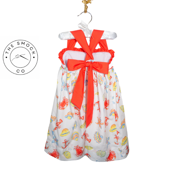 Nautical Beings Hand smocked Dress