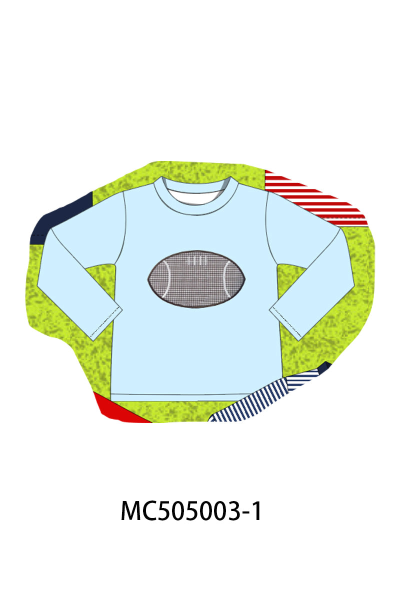 PO56 Football applique top collection ETA SEP