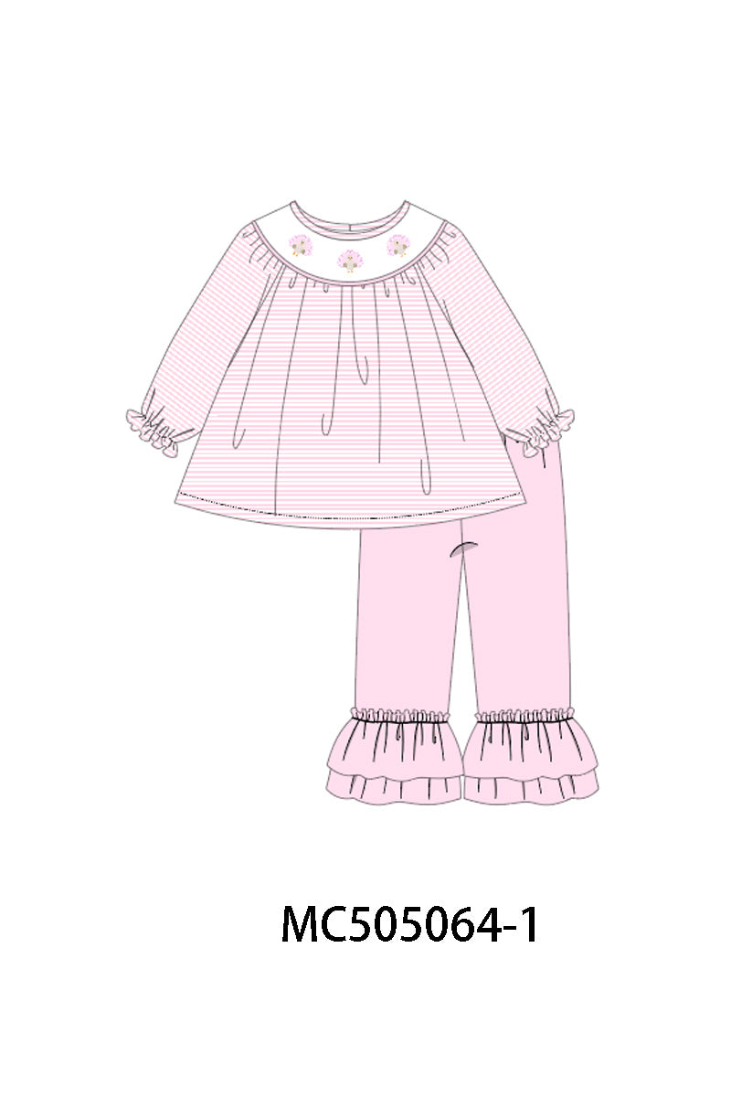 PO56 Turkey embroidery stripe collection ETA SEP