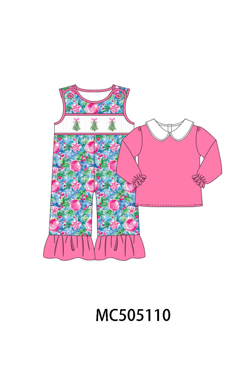 PO56 Christmas tree embroidery smocked collection ETA SEP