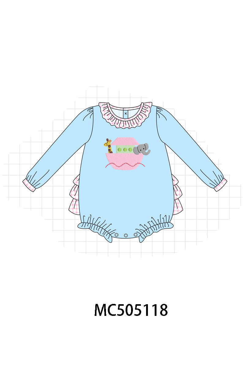 PO56 Noah's Ark applique collection ETA SEP