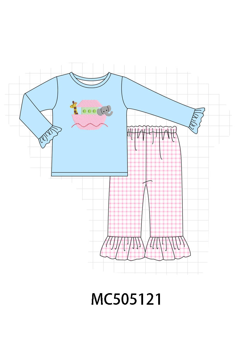 PO56 Noah's Ark applique collection ETA SEP
