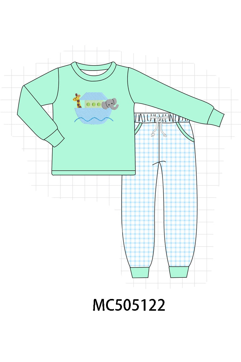 PO56 Noah's Ark applique collection ETA SEP