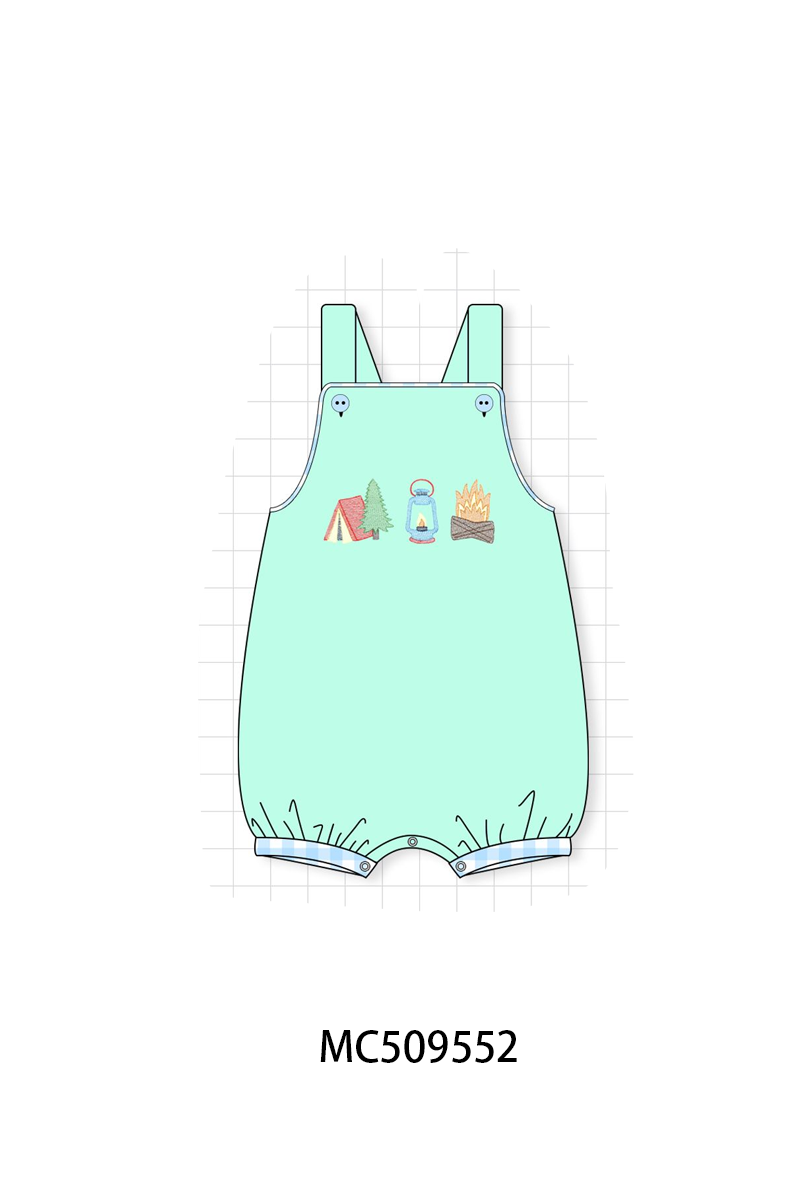 PO68 Green camping embroidery collection ETA MARCH