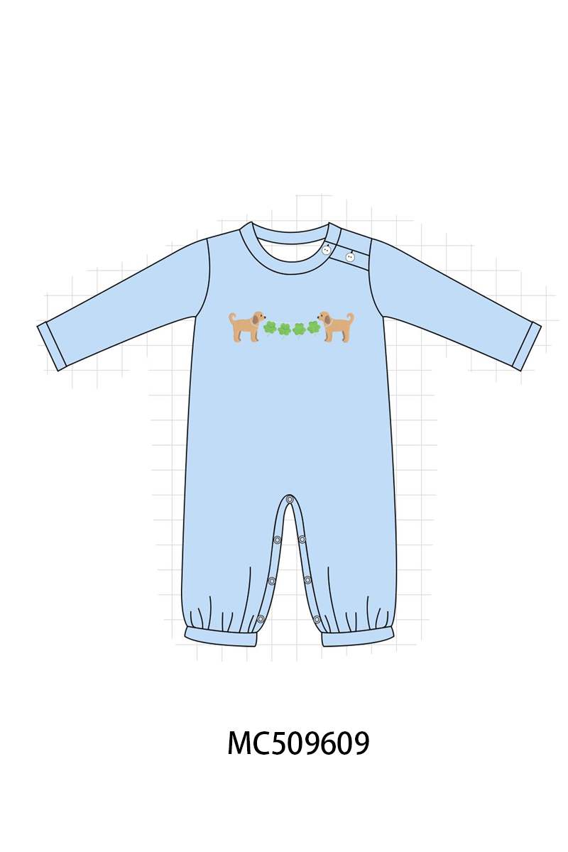 PO68 Puppy clover embroidery collection ETA MARCH