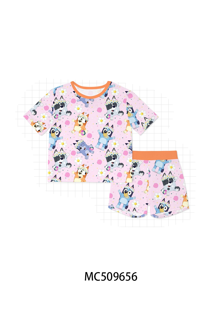 PO68 Pink character bamboo pajama collection ETA MARCH