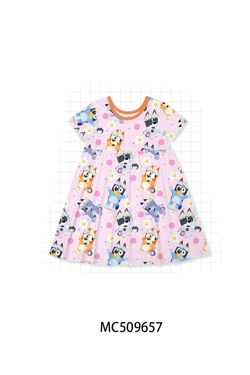 PO68 Pink character bamboo pajama collection ETA MARCH