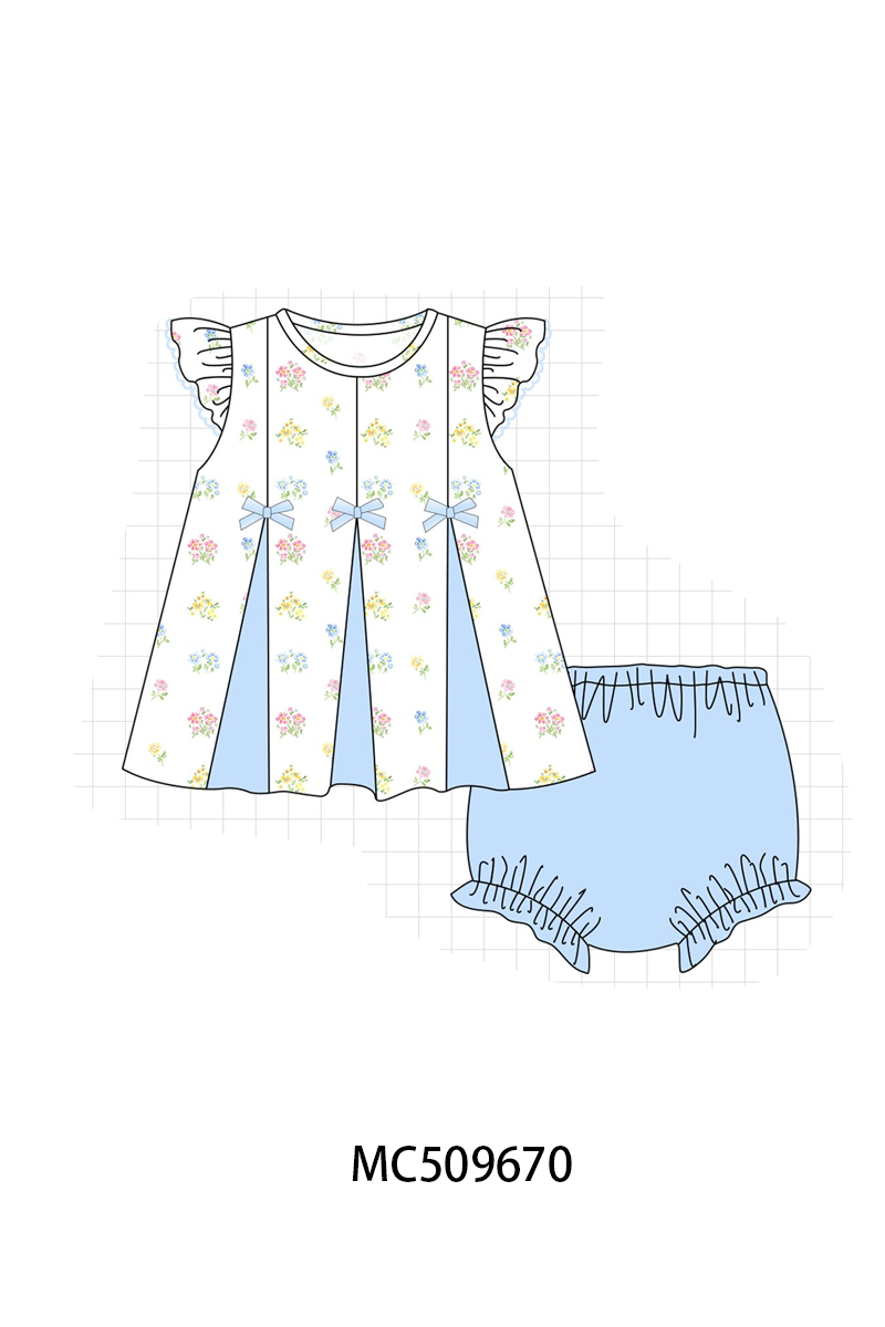 PO68 Blue floral print collection ETA MARCH