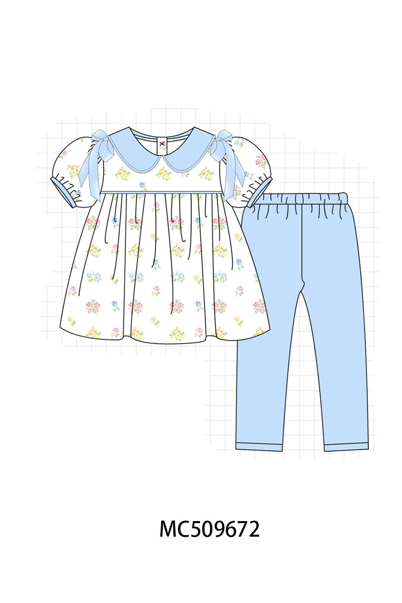 PO68 Blue floral print collection ETA MARCH