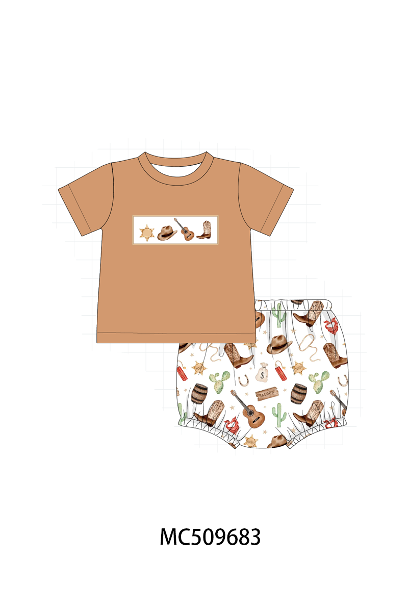 PO68 Western cowboy embroidery collection ETA MARCH