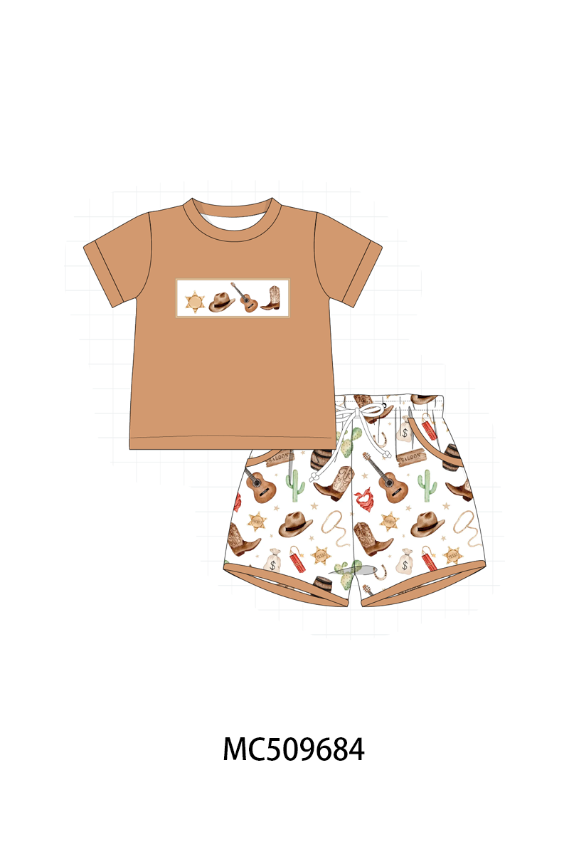 PO68 Western cowboy embroidery collection ETA MARCH