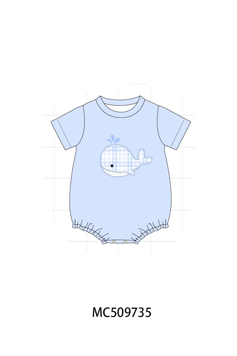 PO68 Blue whale applique collection 1 ETA MARCH
