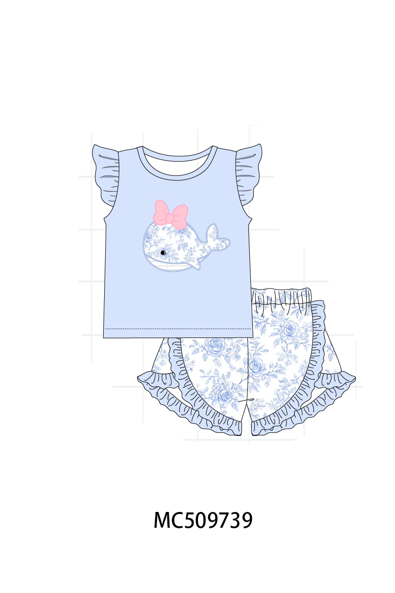 PO68 Blue whale applique collection 1 ETA MARCH