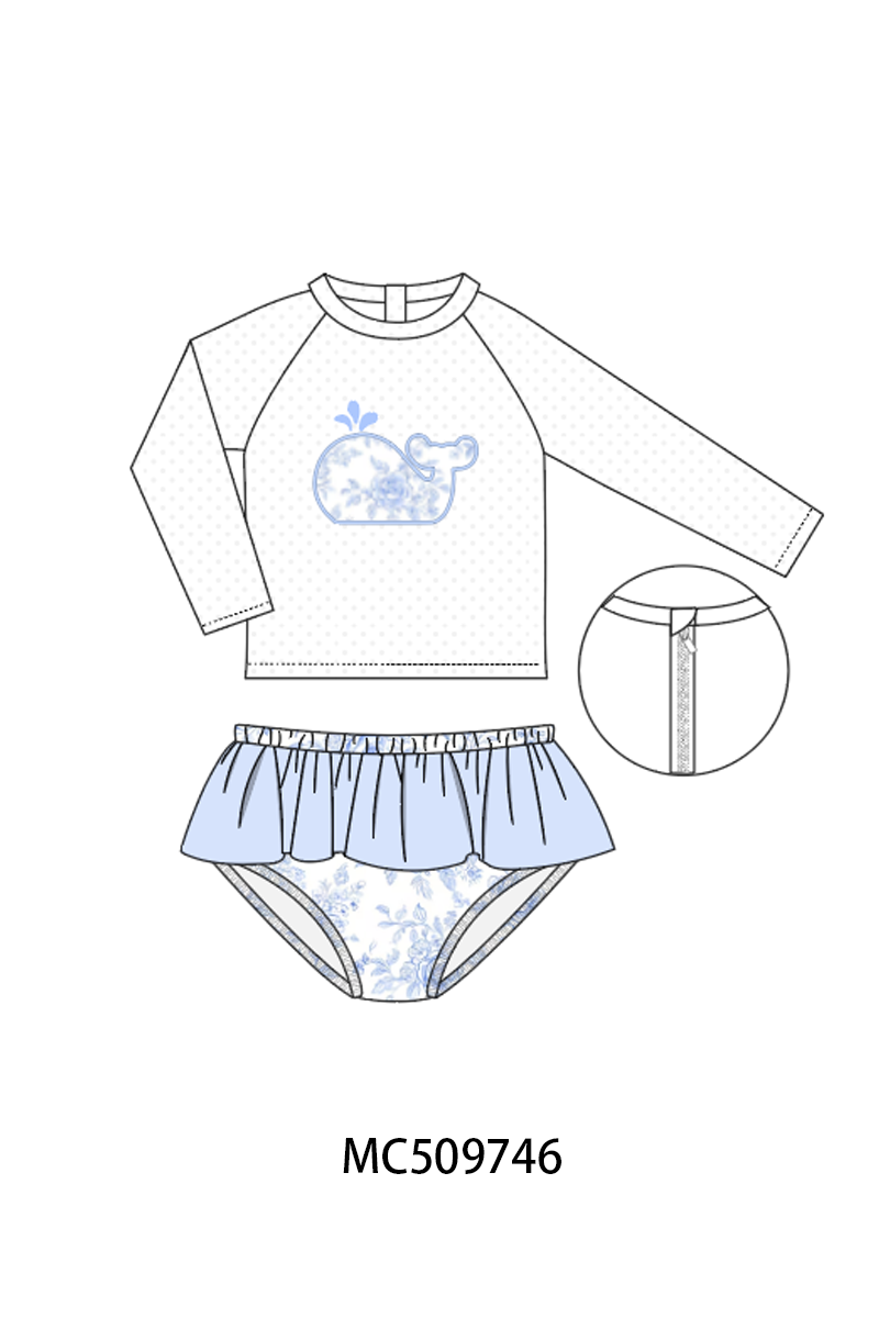 PO68 Blue whale applique collection 2 ETA MARCH