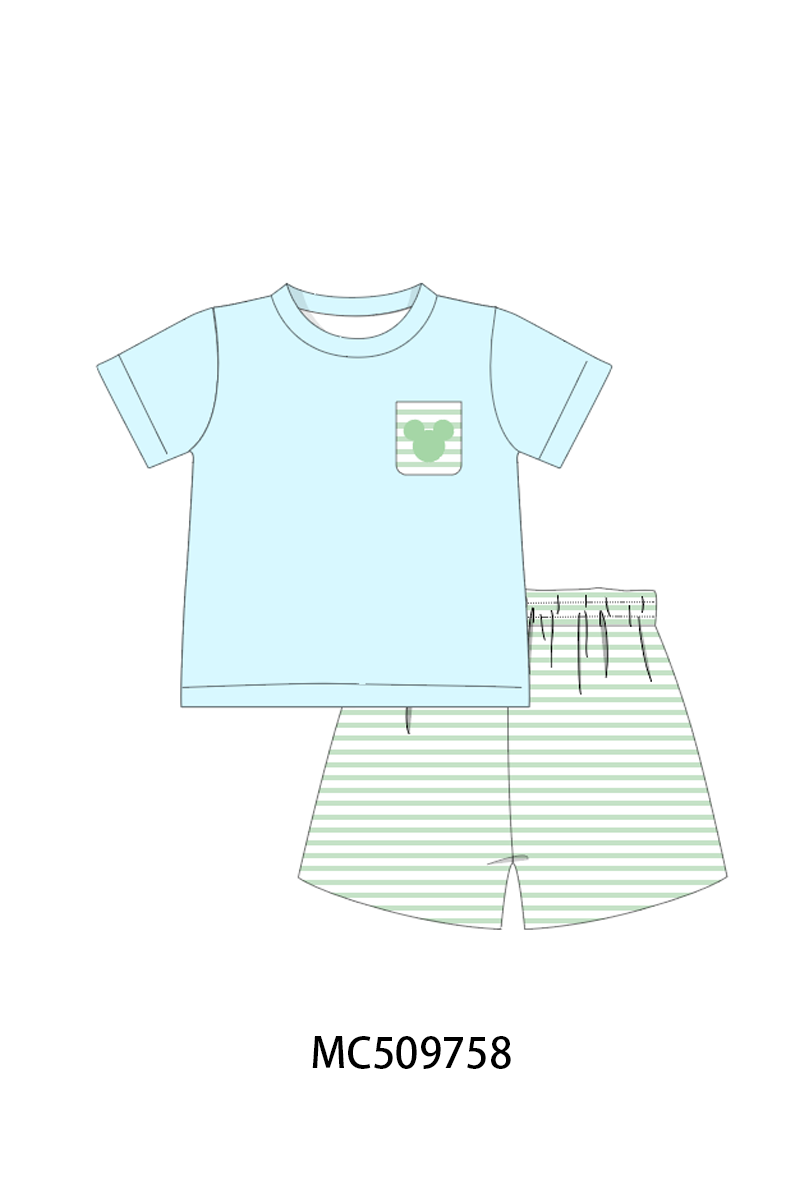 PO68 Green floral character smocked collection 2 ETA MARCH
