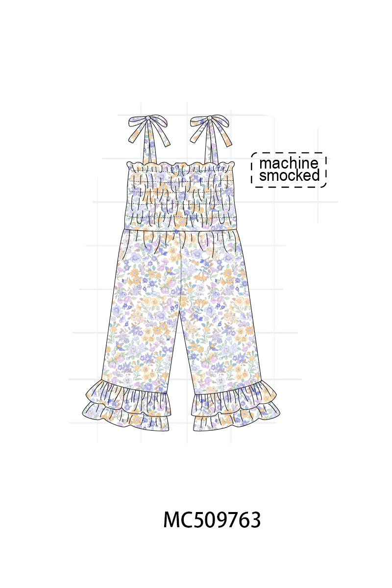 PO68 Purple floral smocked collection 1 ETA MARCH