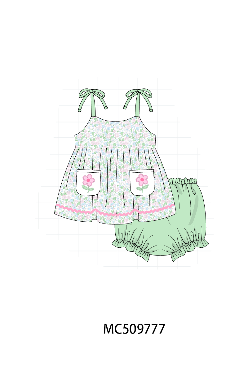 PO68 Floral excavator embroidery collection ETA MARCH