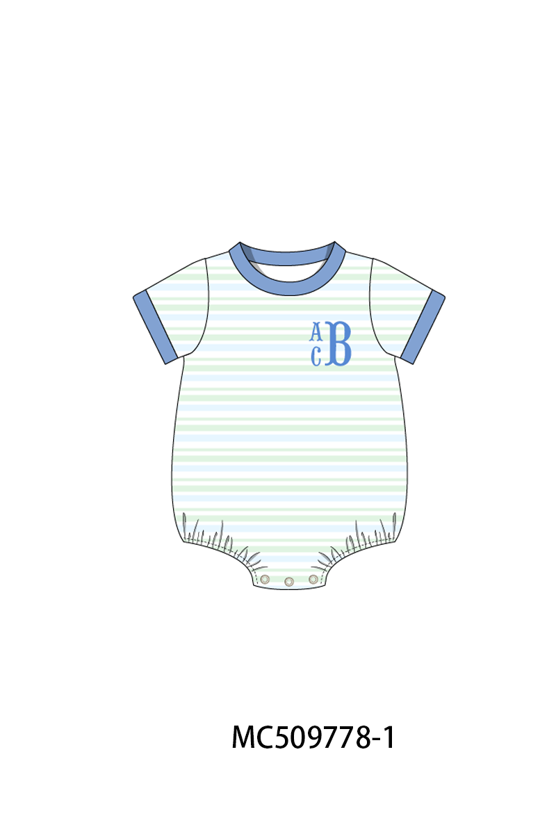 PO68 Floral monogram embroidery collection ETA MARCH