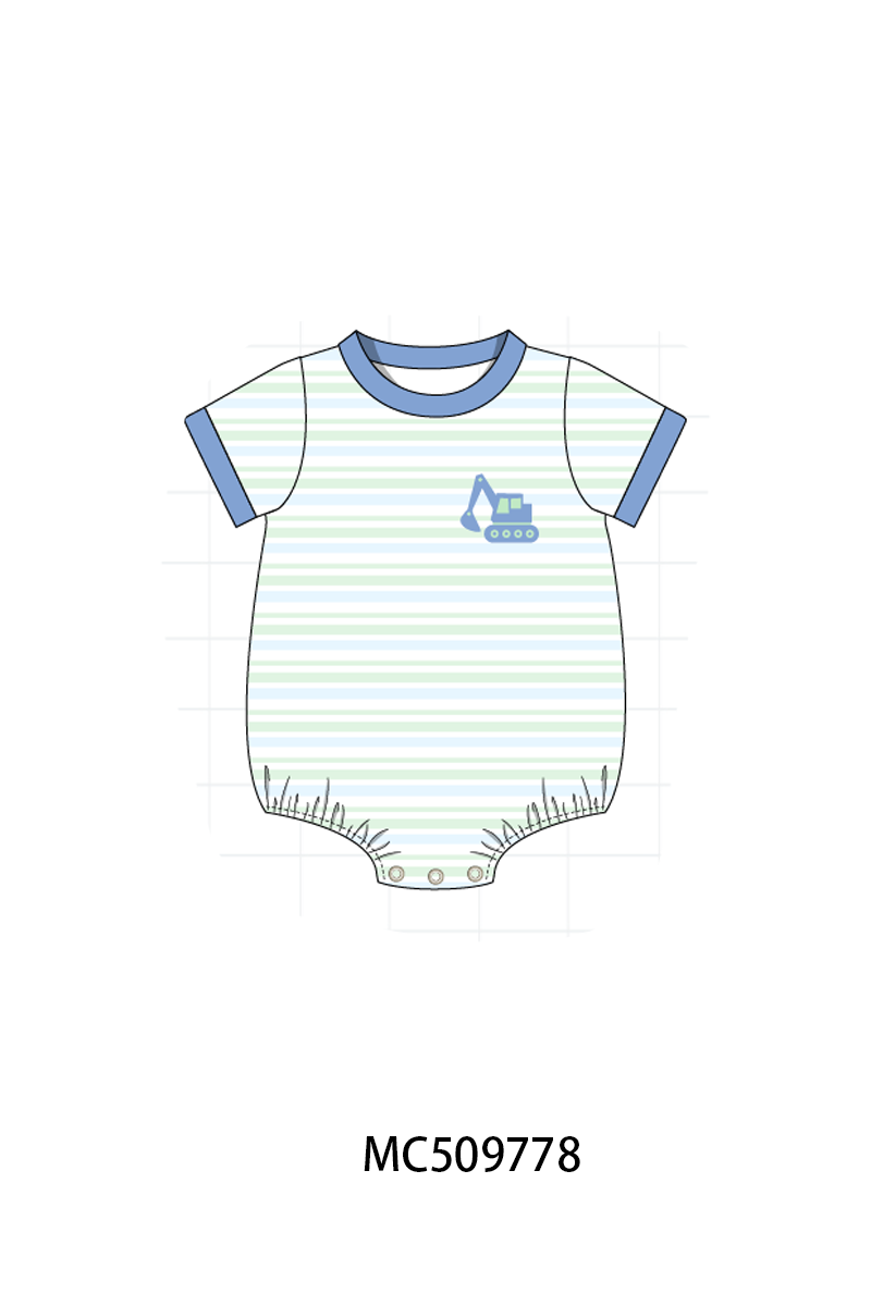 PO68 Floral excavator embroidery collection ETA MARCH