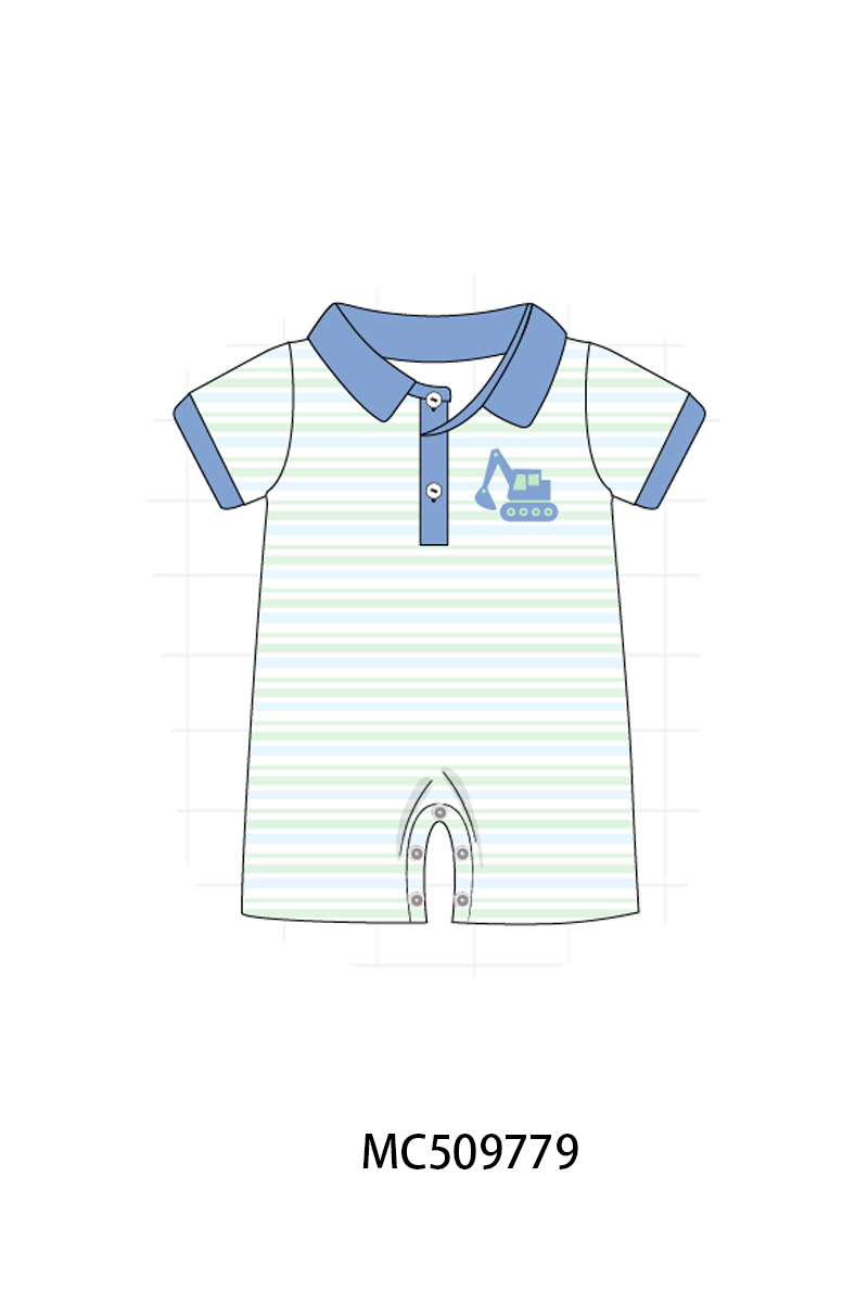 PO68 Floral excavator embroidery collection ETA MARCH