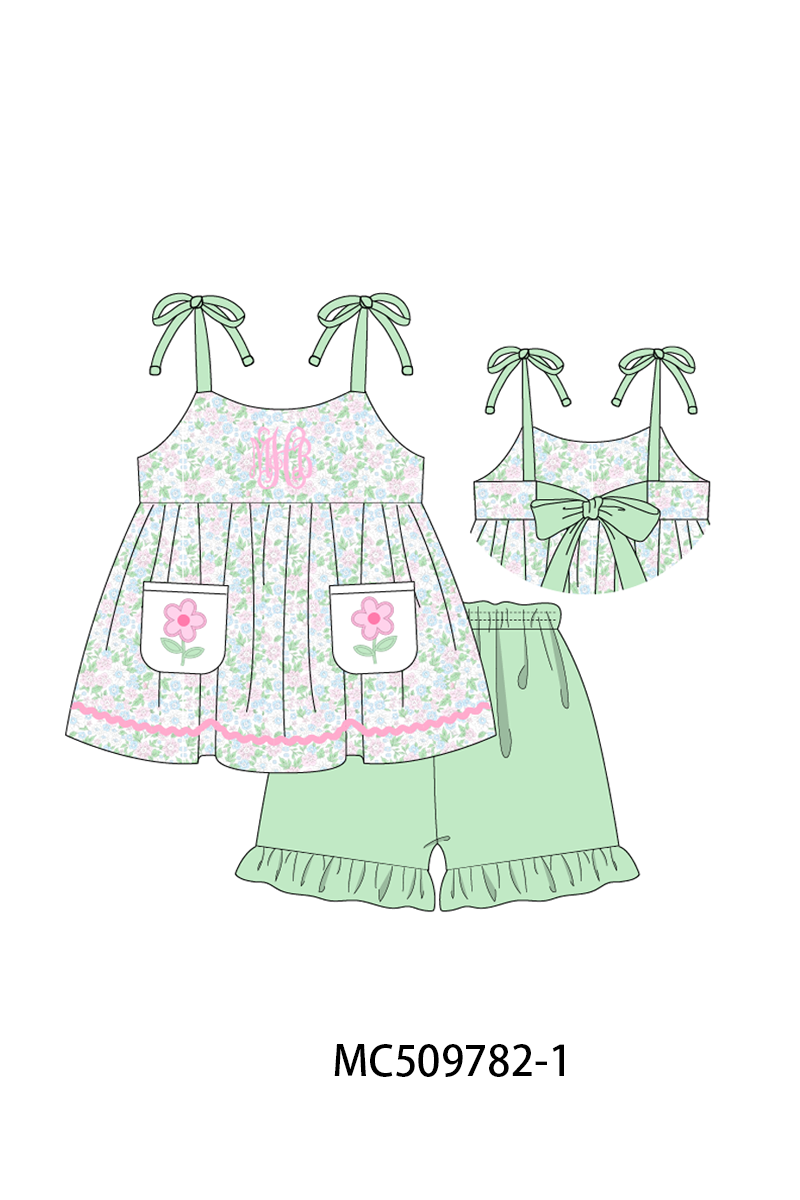 PO68 Floral monogram embroidery collection ETA MARCH