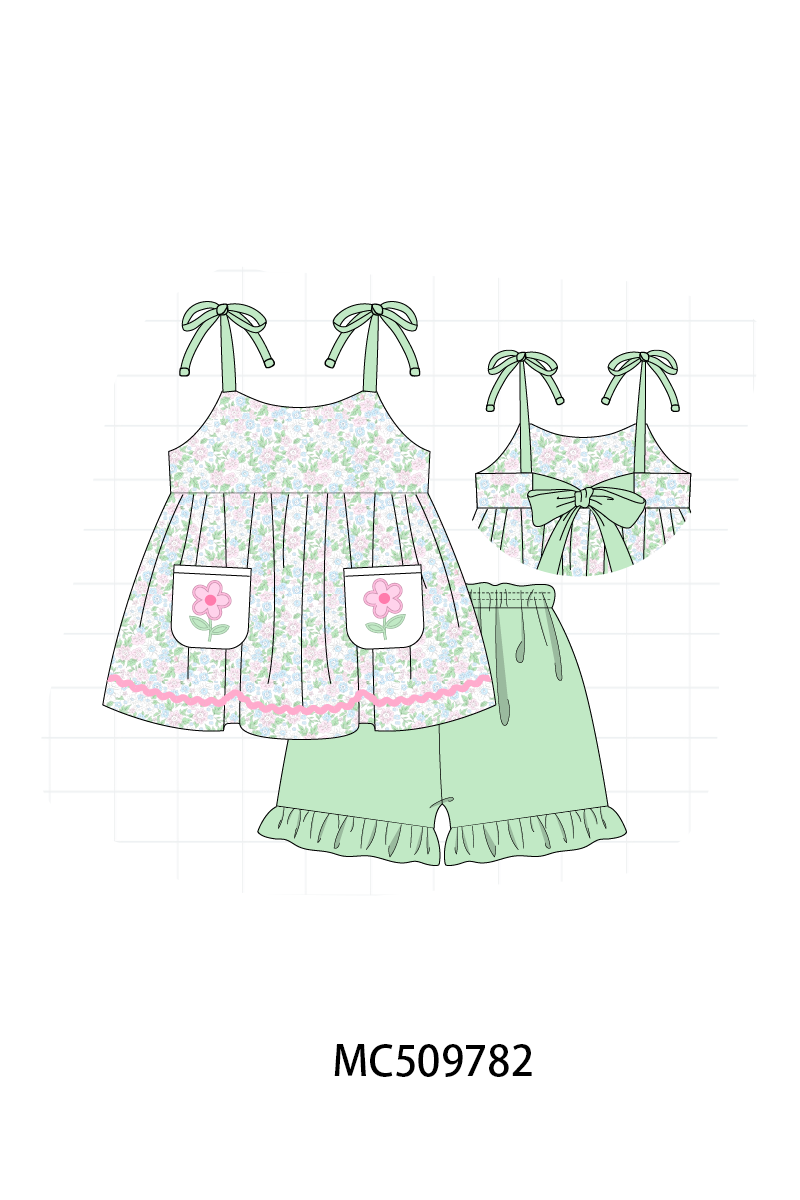 PO68 Floral excavator embroidery collection ETA MARCH