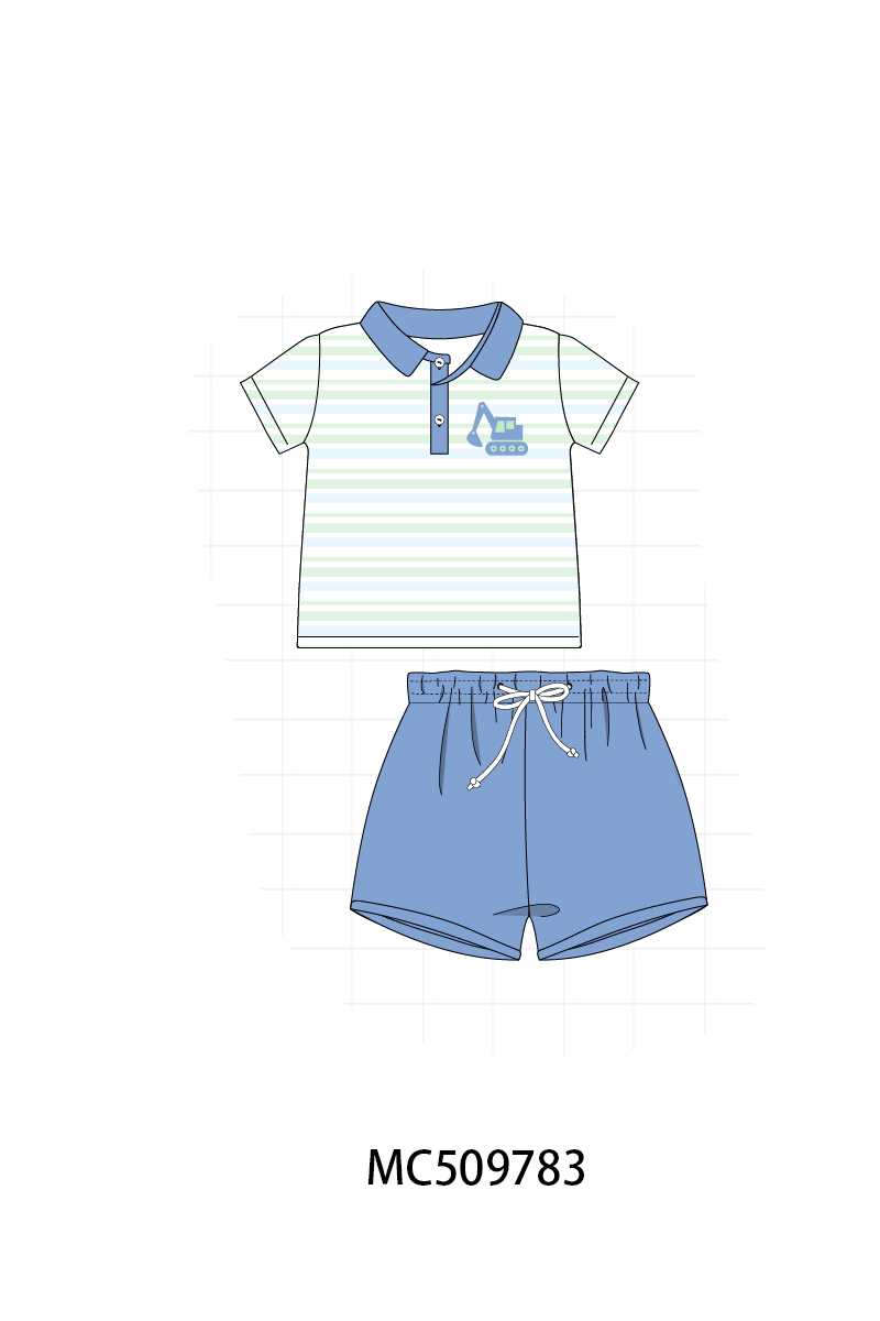 PO68 Floral excavator embroidery collection ETA MARCH