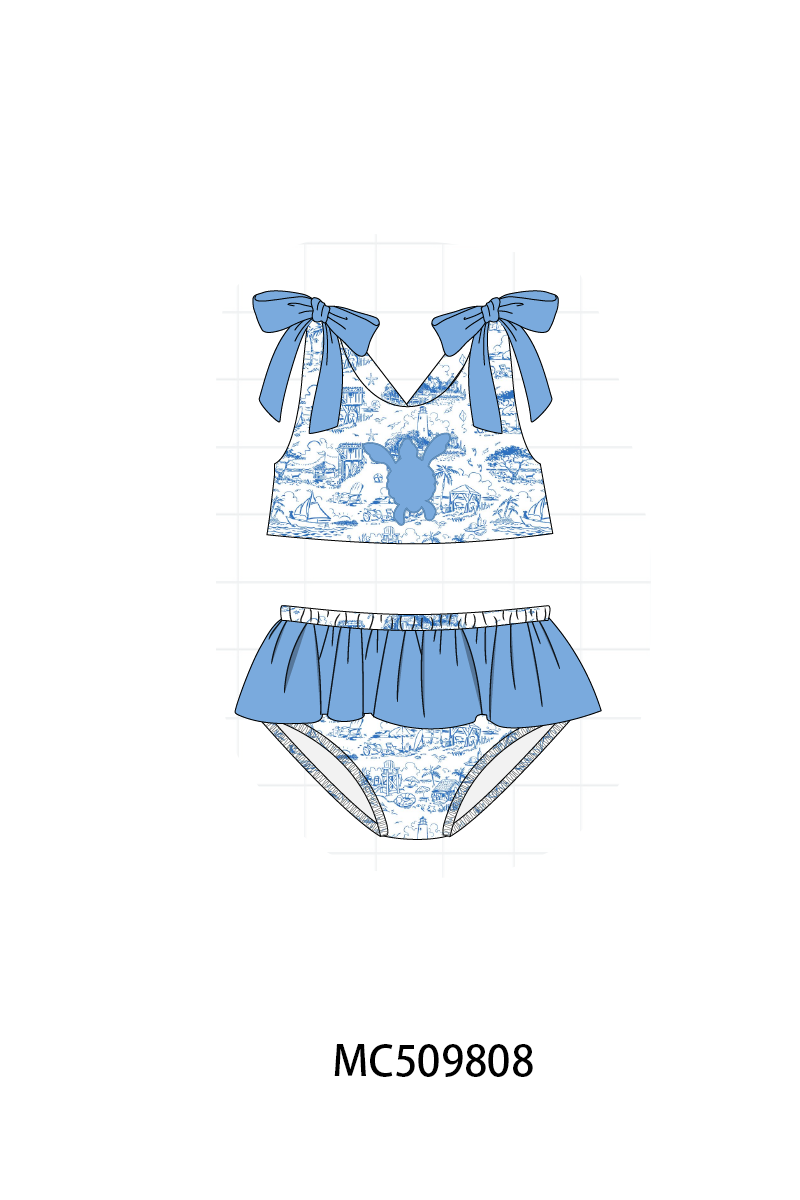 PO68 Blue beach sea turtle applique collection ETA MARCH