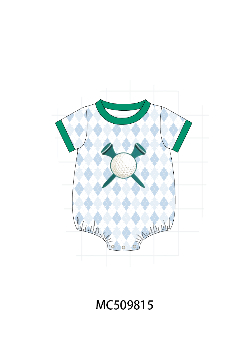 PO68 Green golf embroidery collection ETA MARCH