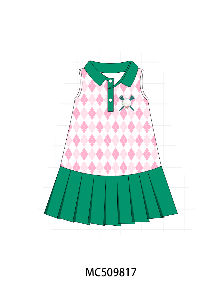PO68 Green golf embroidery collection ETA MARCH