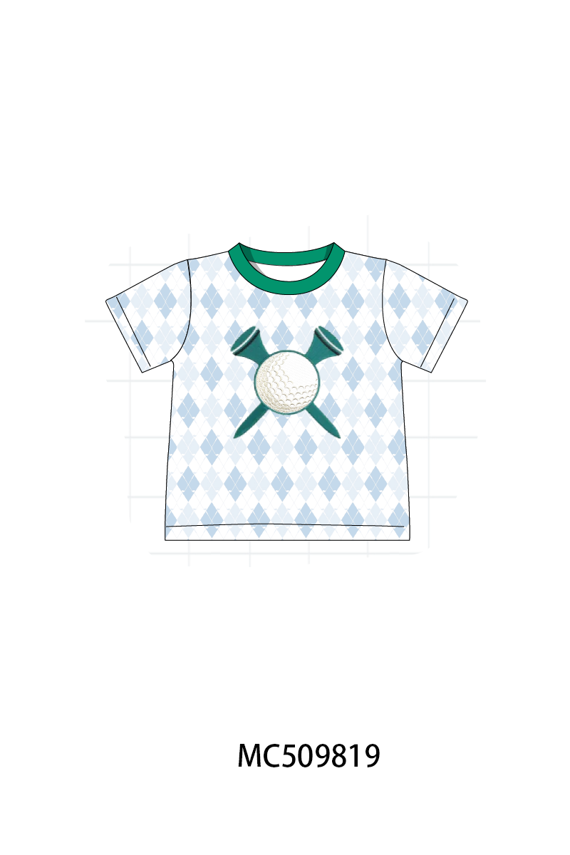 PO68 Green golf embroidery collection ETA MARCH