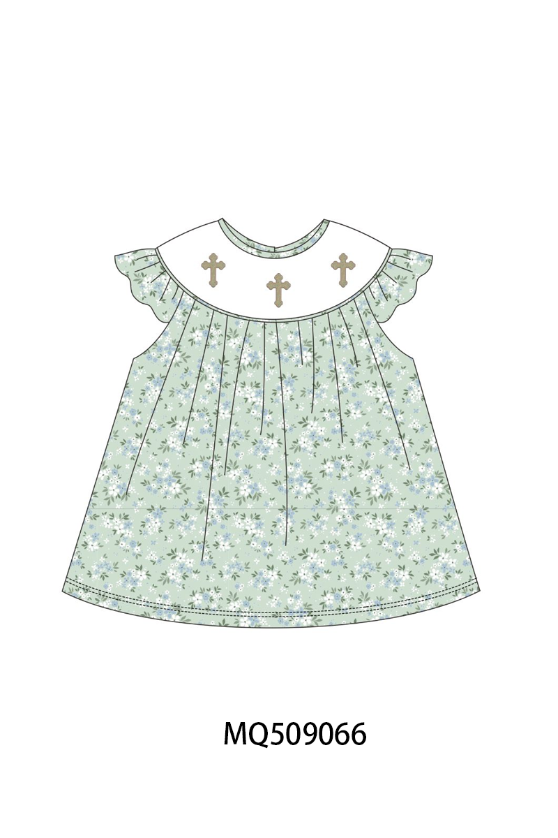 PO67 Sage easter cross embroidery collection ETA MARCH