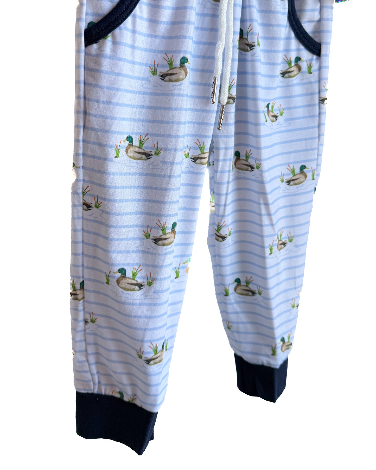 Long Sleeve Embroidered Duck Jogger Set