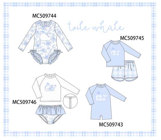 PO68 Blue whale applique collection 2 ETA MARCH