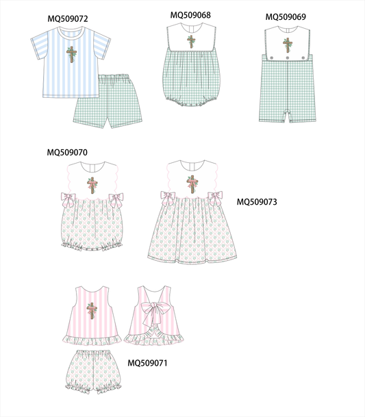 PO67 Easter cross applique collection ETA MARCH