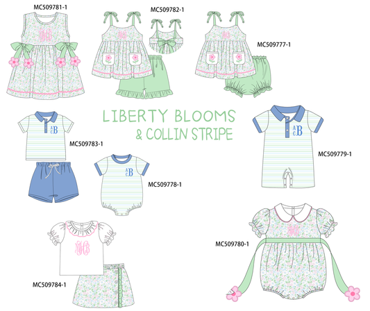 PO68 Floral monogram embroidery collection ETA MARCH