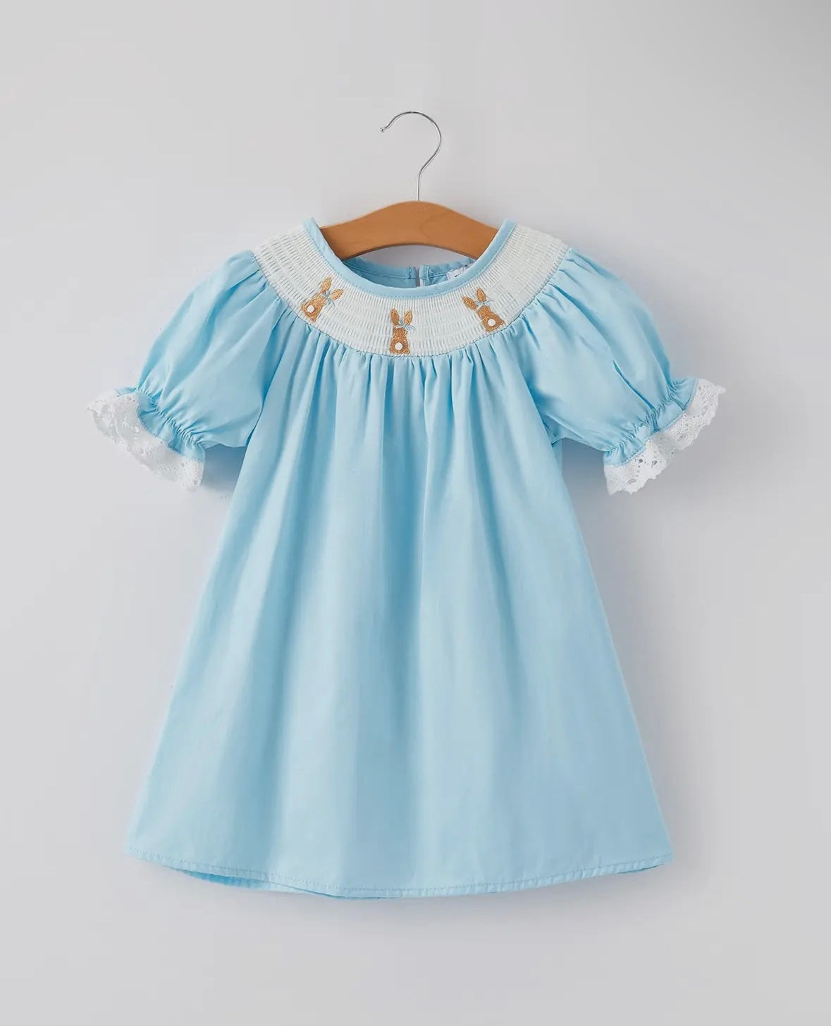 Blue Cottontail Bunny Dress