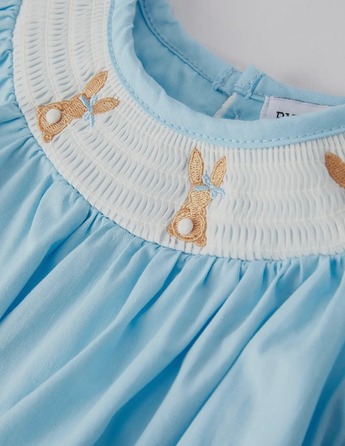 Blue Cottontail Bunny Bubble