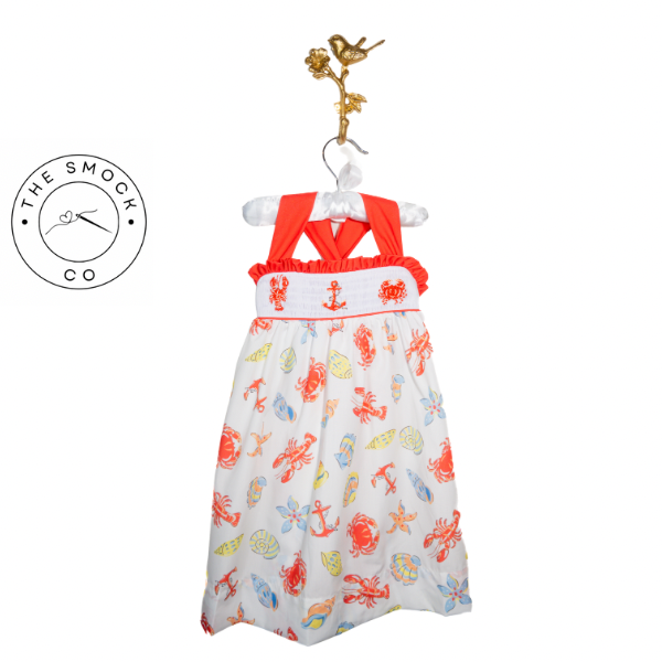 Nautical Beings Hand smocked Dress
