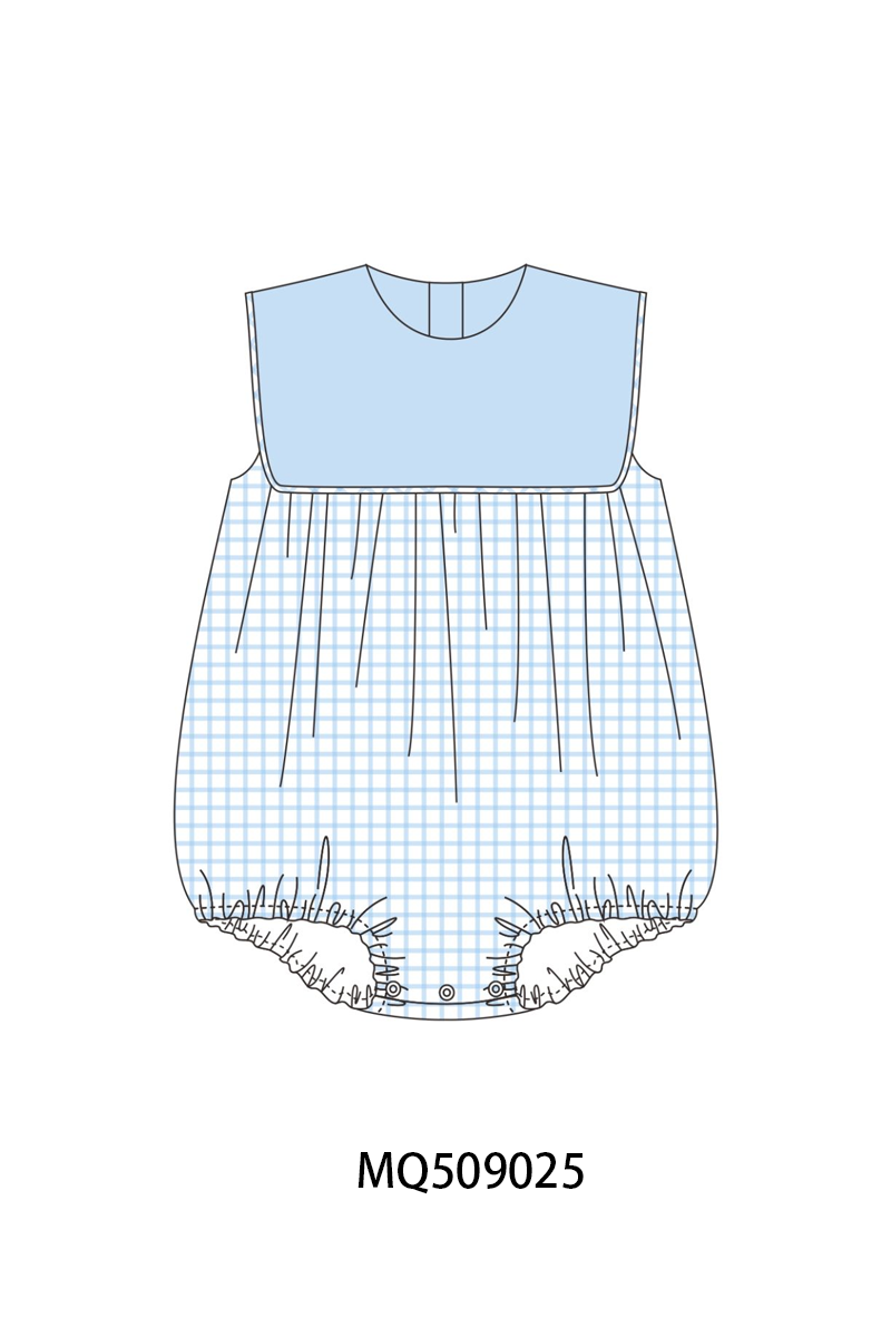 PO67 Blue floral checkered collection ETA MARCH