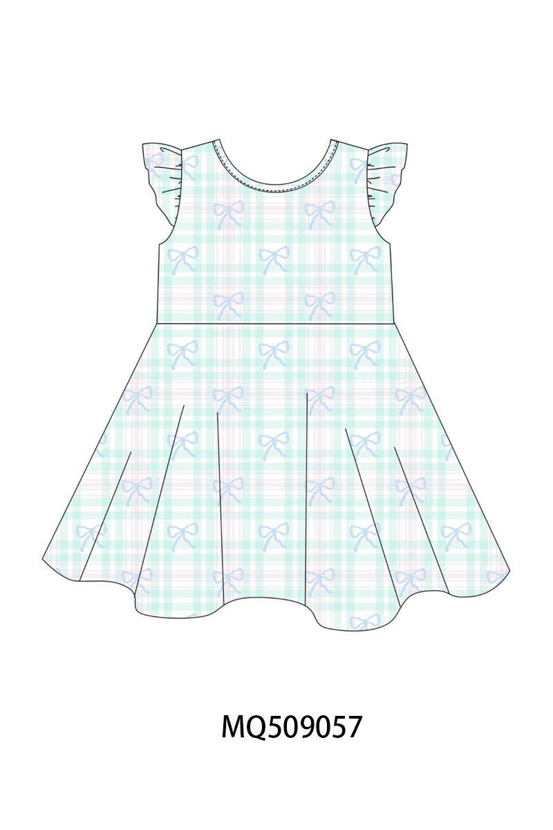 PO67 Mint bow rainbow embroidery plaid collection ETA MARCH