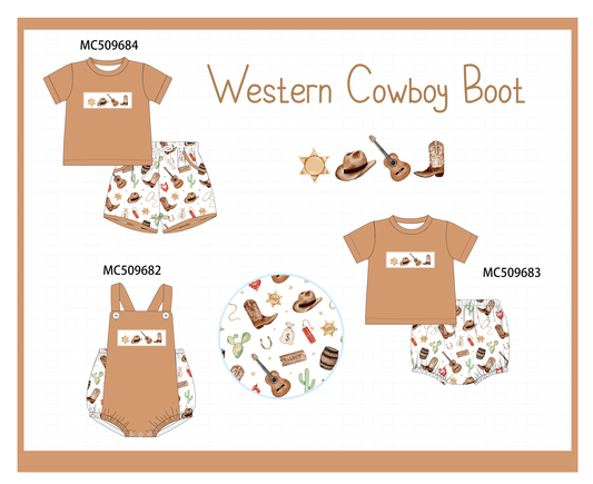 PO68 Western cowboy embroidery collection ETA MARCH